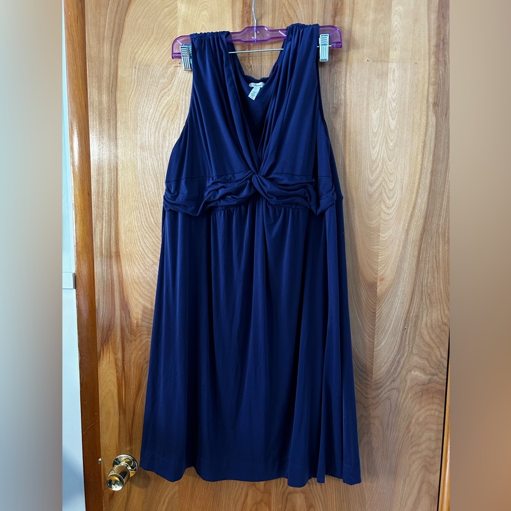 Royal Blue tank dress from Soma